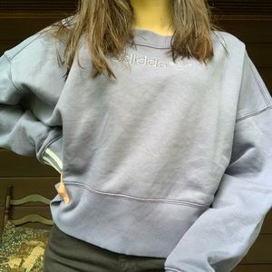 Adidas cropped sweatshirt